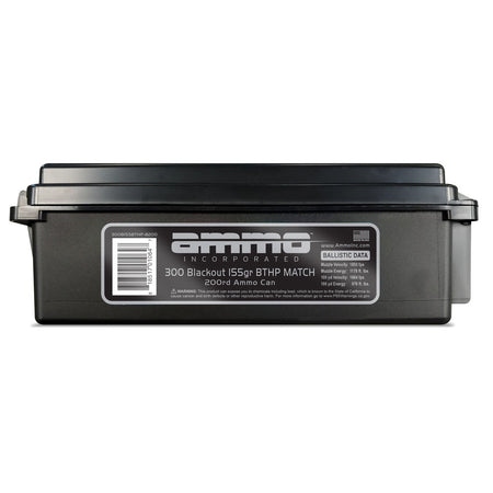 Ammo Inc Signature .300 AAC Blackout 155 grain Boat Tail Hollow Point ammunition
