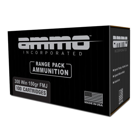 Ammo Inc Signature .308 Win / 7.62x51mm 150 grain Full Metal Jacket ammunition
