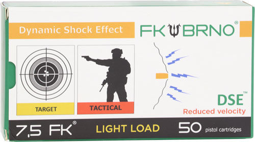 FK Brno F9 7.5 FK 101 grain Copper Flat Nose ammunition