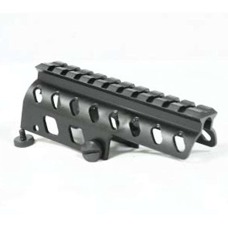 ATI 12 ga Saddle Picatinny Rail Mount with Thumb Screws for Nomad Shotgun Black