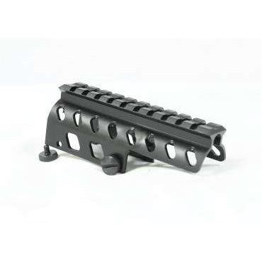ATI Nomad 20 Gauge Tactical Saddle Mount Black - Thumb Screw Picatinny Rail