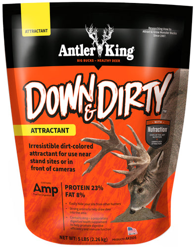 Antler King Down and Dirty 5lb Deer Attractant Bag