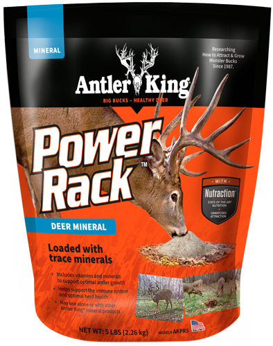 Antler King Power Rack 5lb Deer Mineral Supplement Bag