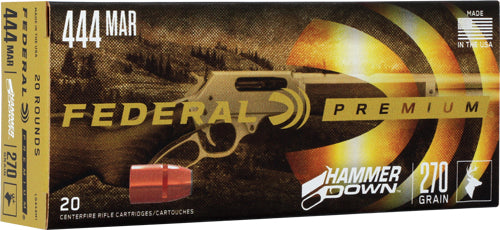 Federal Premium HammerDown .444 Marlin 270 grain Bonded Hollow Point ammunition