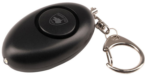 Guard Dog Compact Keychain Alarm 120 Decibel with LED Light - Black