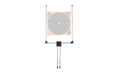 Allen Company Black Hub Stake Target Stand, Adjustable, Holds 24"x24" Targets, 19.5" Height