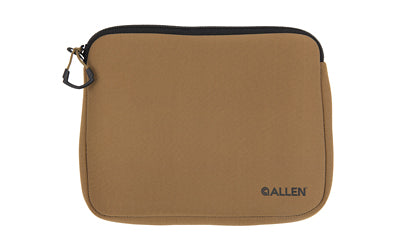 Allen Company Neoprene Full-Size Handgun Pouch, Flat Dark Earth, Mag Loop, Lockable 3638