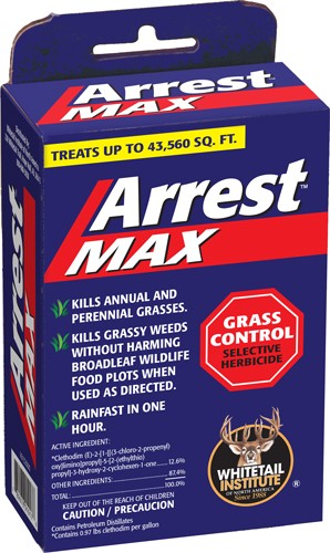 Whitetail Institute Herbicide Arrest Max 1pt Grass Control 1-Acre Coverage