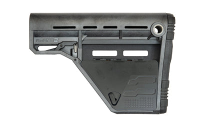 Amend2 AR-15 MilSpec Modular Stock with Lower Storage, M-LOK Compatible, Carbon Gray