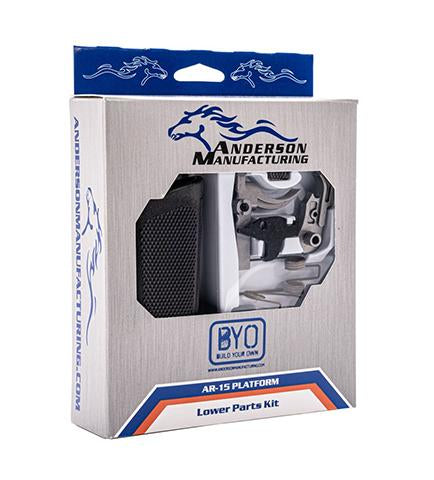 Anderson Manufacturing AR15 Lower Parts Kit Premium with Pistol Grip SS Hammer