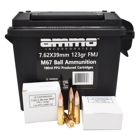 Ammo Inc M67 Ball Ammunition Full Metal Jacket 123 Grain 7.62x39mm