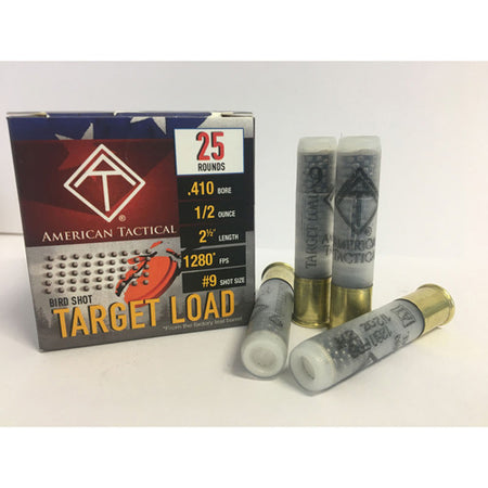 ATI Target Load Shotgun Ammo .410 Bore 2.5 in 1/2 oz #9