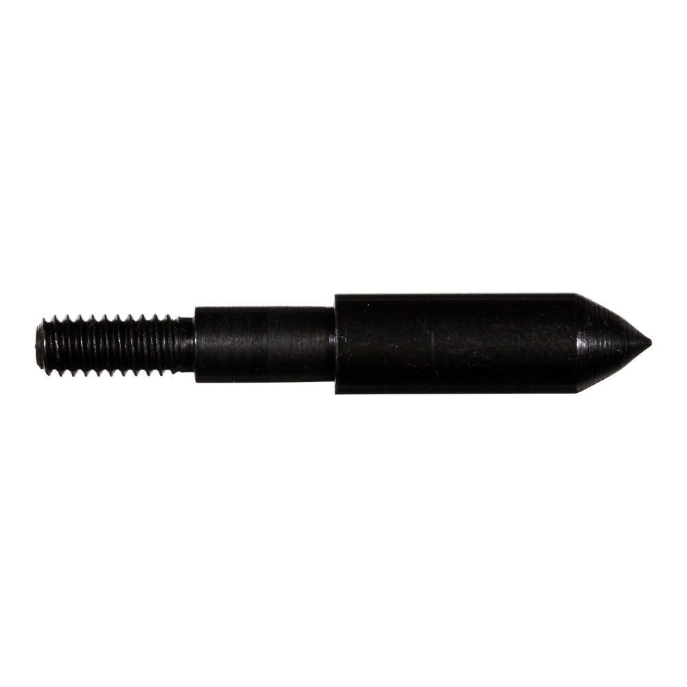 Allen Titan Steel 100gr Archery Bullet Tips 17/64" Black Pack of 12