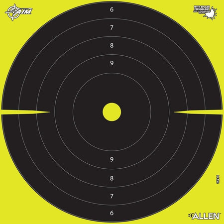 Allen EZ Aim 12.5" Splash Reactive Bullseye Target Pad 30 Sheets