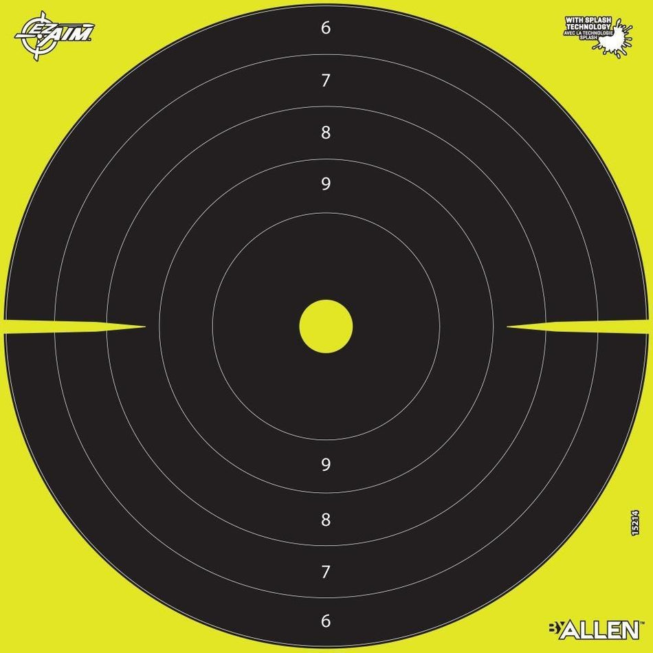 Allen EZ Aim 12.5" Splash Reactive Bullseye Target Pad 30 Sheets