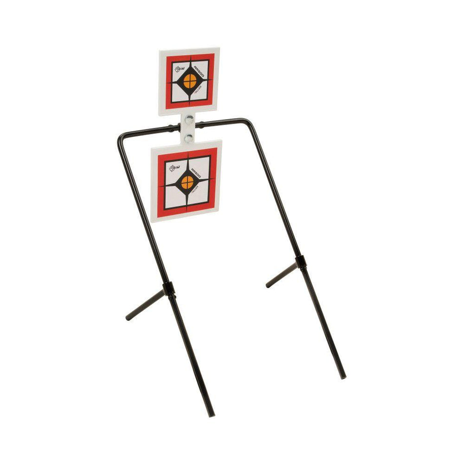 Allen EZ-Aim Hardrock AR500 Armor Plate Square Spinner Target Set & Stand 9.5" x 22.75"
