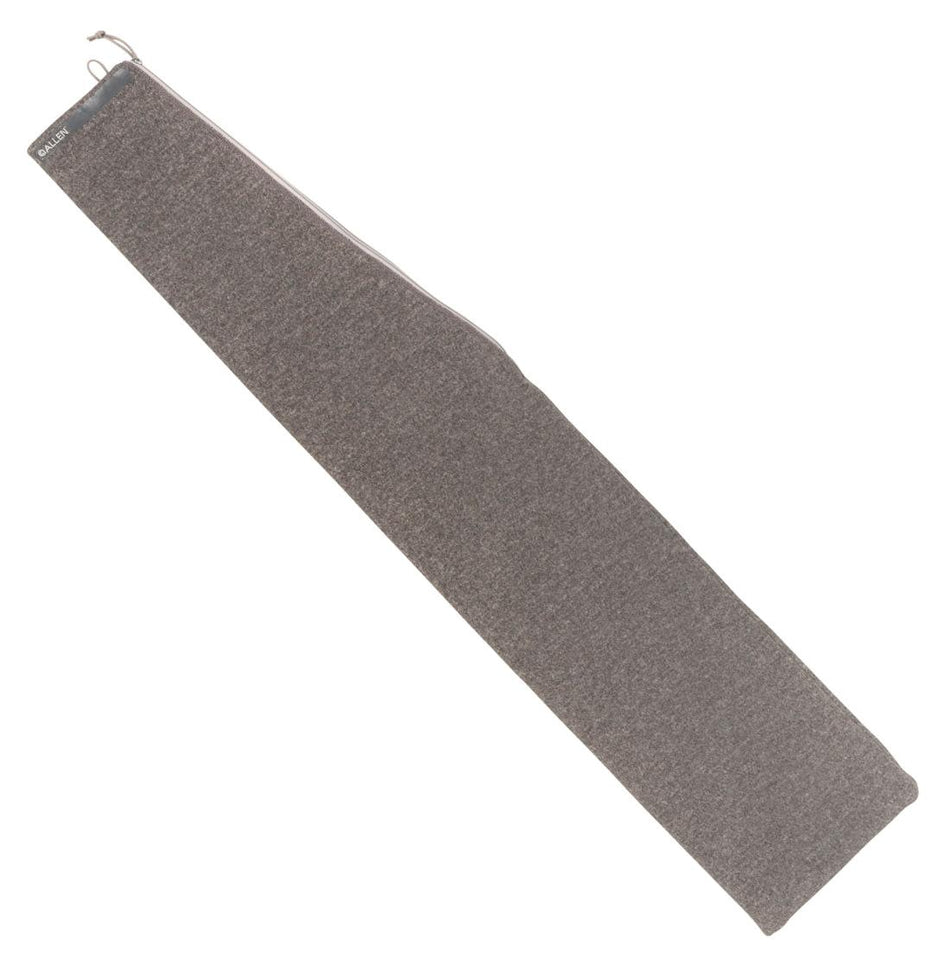 Allen 46-Inch Gray Knit Fleece-Lined Lockable Rifle Storage Pouch