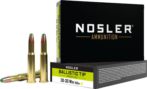 Nosler Ballistic Tip Round Nose Ballistic Tip 150 Grain .30-30 Winchester 2100 fps