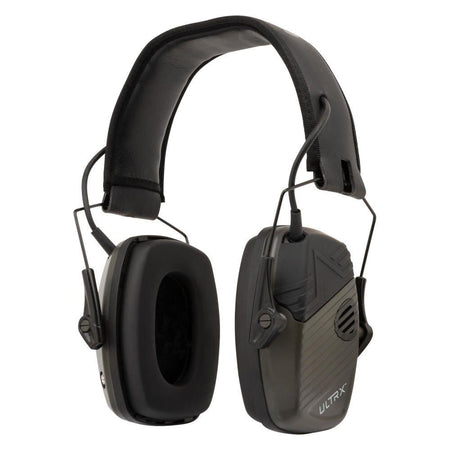 Allen ULTRX Olive Stereo Electronic Shooting Ear Muffs 24dB