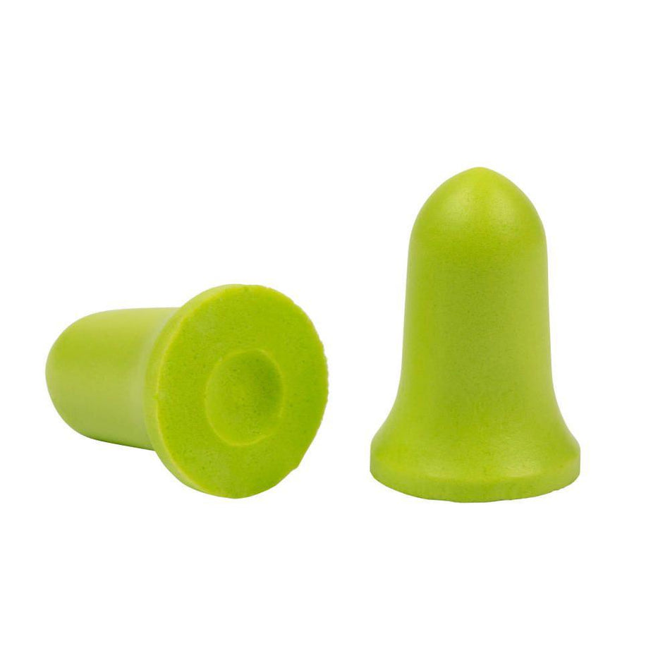 Allen ULTRX Lime Green Tapered Foam Shooting Ear Plugs 32dB 6 Pairs