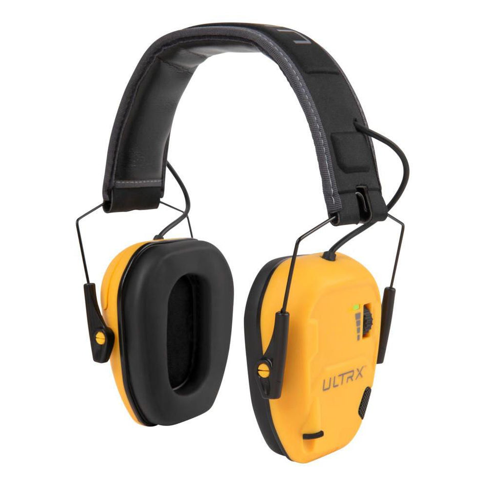 Allen ULTRX Bionic Electronic Shooting Ear Muffs 22dB Yellow