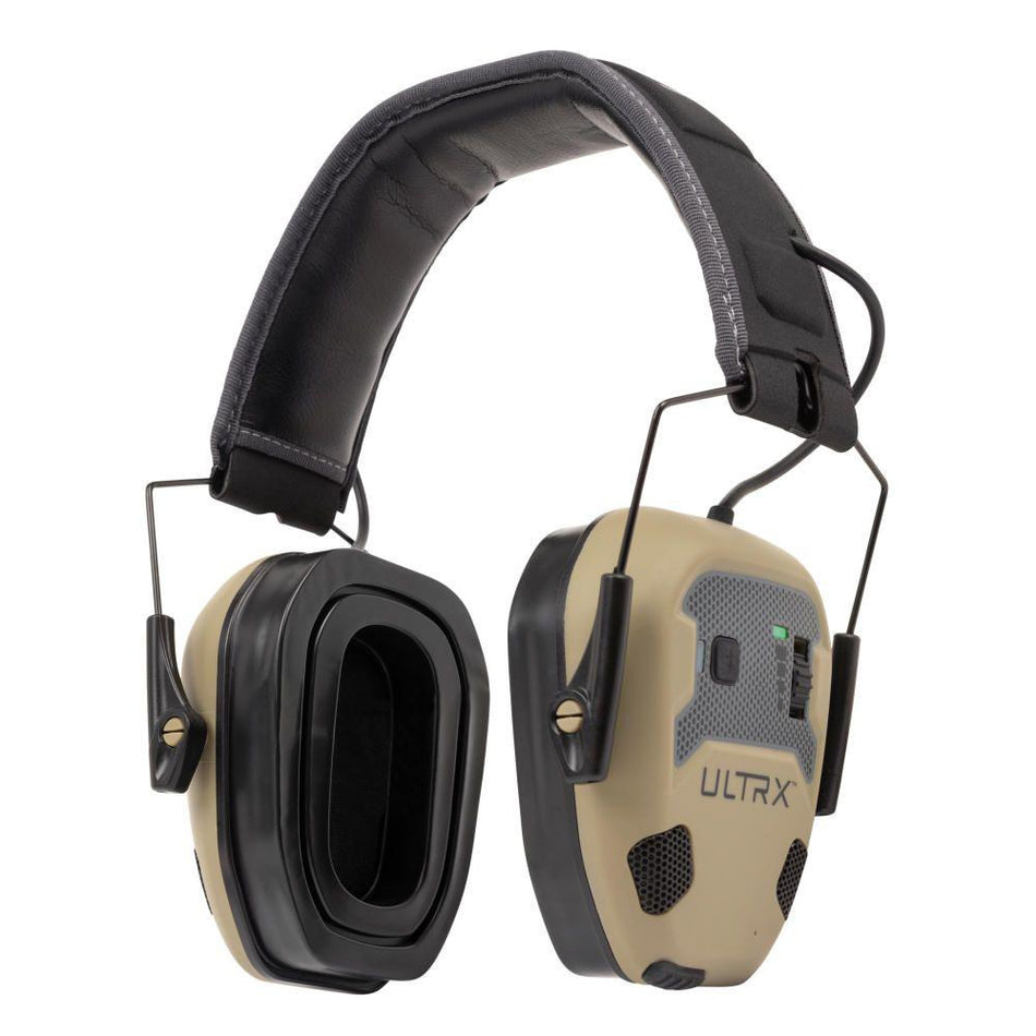 Allen ULTRX Bionic Fuse 22dB Electronic Earmuffs FDE with USB-C Charging