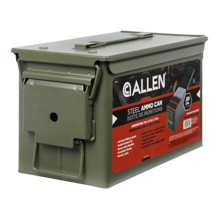 Allen Steel Ammunition Can .50 Cal Waterproof OD Green