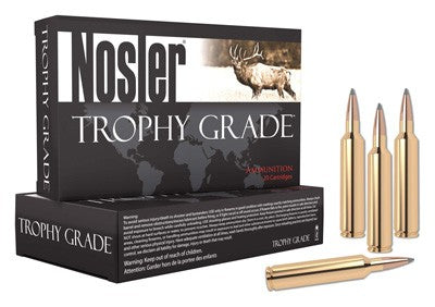 Nosler Trophy Grade Nosler Spitzer AccuBond Long Range 129 Grain .26 Nosler 3400 fps