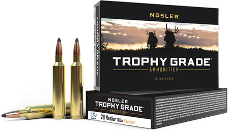 Nosler Trophy Grade  160 Grain .28 Nosler