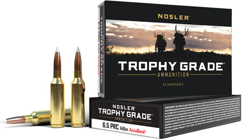 Nosler Trophy Grade Nosler AccuBond 140 Grain 6.5 PRC 2900 fps