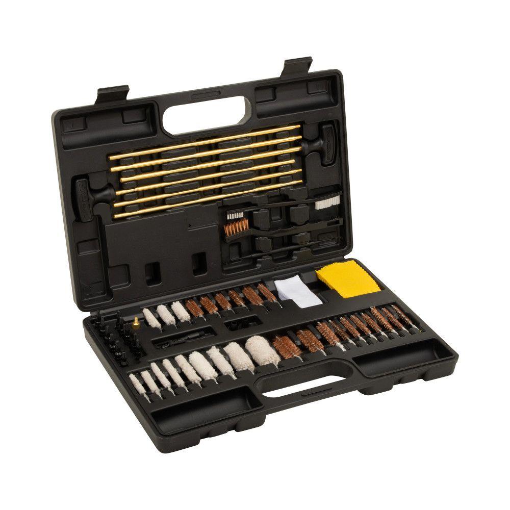 Allen Krome Stronghold Universal Gun Cleaning Set Rifles Shotguns Handguns 60 Piece