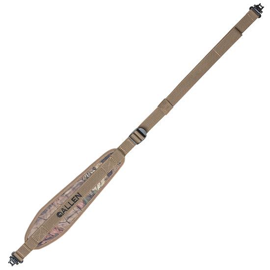 Allen Gunnison Neoprene Firearm Sling Swivels Included Tan Mossy Oak