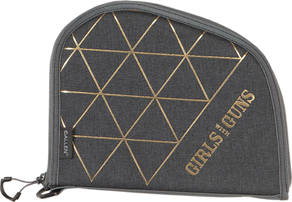 GWG Foiled 8" Pistol Case Black Handgun Storage