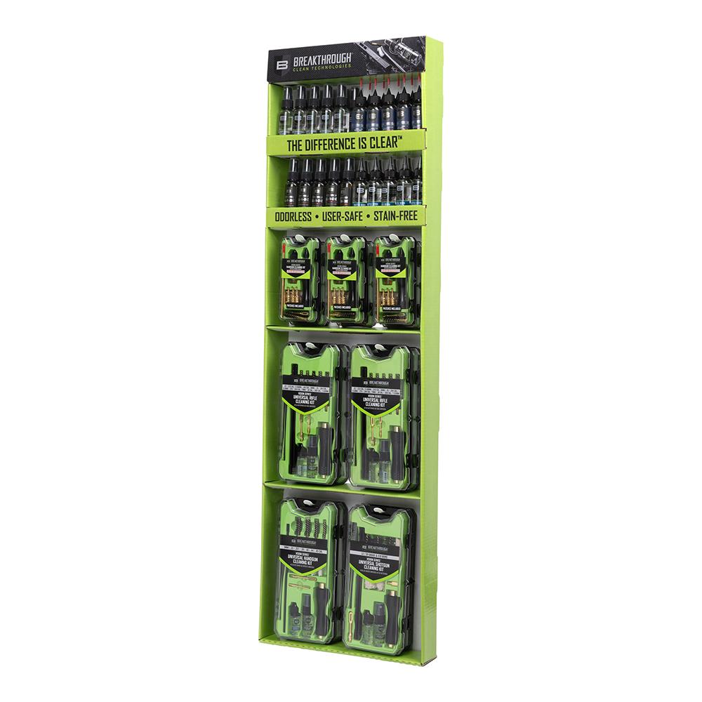 Allen Breakthrough Clean Technologies Sidekick Display Stand with Cleaning Kits