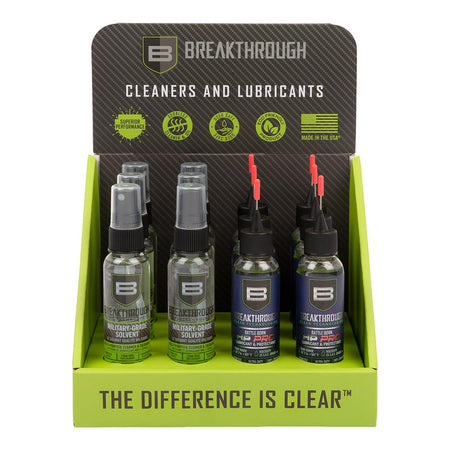 Allen Breakthrough Clean Technologies Mini 12 Pack Cleaner Lubricant Display