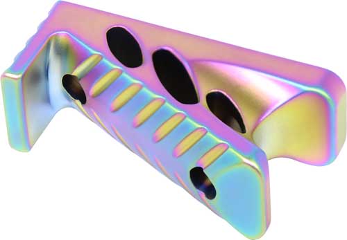Guntec AR15 Angled Micro Grip Rainbow PVD Coated