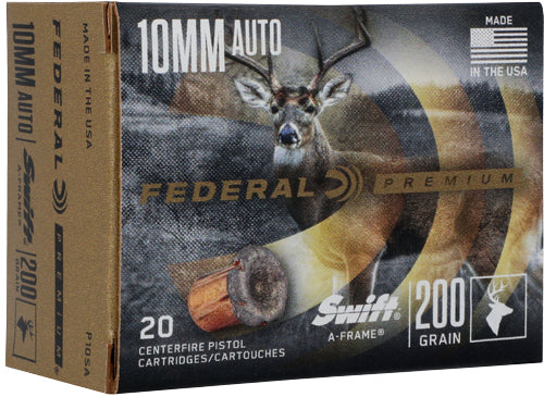 Federal Swift Premium Swift A Frame 200 Grain 10mm Auto 1100 fps