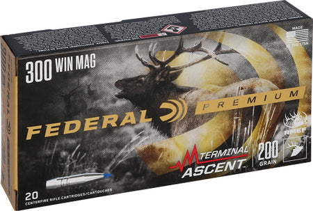Federal Premium Terminal Ascent 200 Grain .300 Winchester Mag 2810 fps