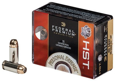 Federal Premium Personal Defense HST Jacketed Hollow Point 180 Grain .40 S&W 1010 fps