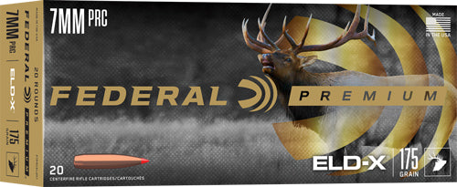 Federal Premium Classic ELD-X Extremely Low Drag-eXpanding 175 Grain 7mm PRC 3000 fps