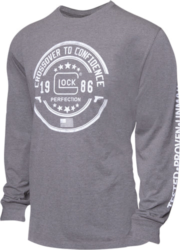 Glock OEM Crossover LS T-Shirt Size Small Grey