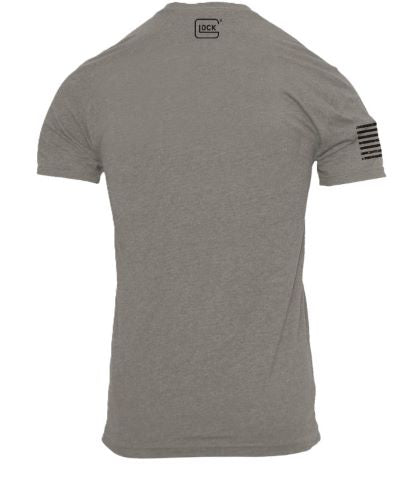 GLOCK PERFECTION TEE SHORT SLEEVE T SHIRT XL STONE GREY