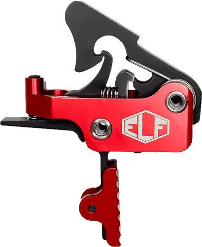 Elftmann AR Platform Apex Pro Straight Trigger Adj 2.75-7lbs Red