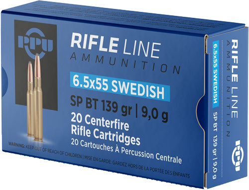Prvi Partizan  Soft Point 139 Grain 6.5x55mm Swedish 2540 fps
