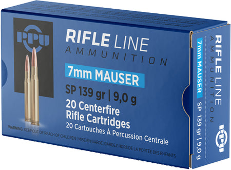 Prvi Partizan Metric Rifle Soft Point 139 Grain 7mm Mauser 2660 fps