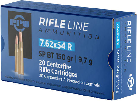 Prvi Partizan Metric Rifle 7.62x54mmR 150 grain Soft Point ammunition