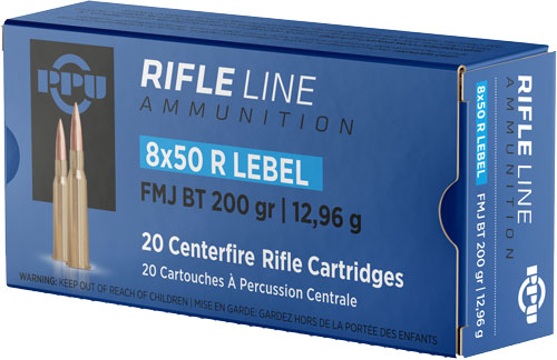 Prvi Partizan Rifle 8x50mmR Lebel 200 grain Full Metal Jacket ammunition