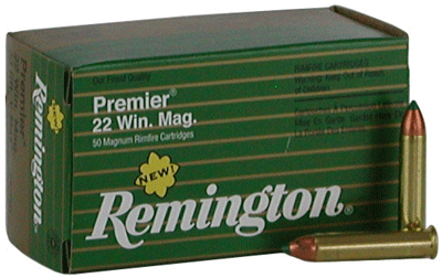Remington Premier Magnum Rimfire AccuTip-V 33 Grain .22 WMR 2000 fps