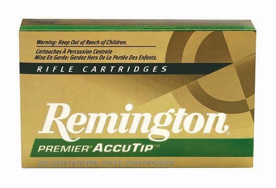 Remington Premier .22-250 Remington 50 grain AccuTip-V Boat Tail ammunition