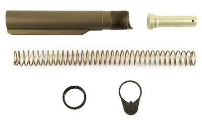 Aero Precision Enhanced 6-Position Buffer Tube Assembly Kit for AR15, Kodiak Brown Finish APRH101460C